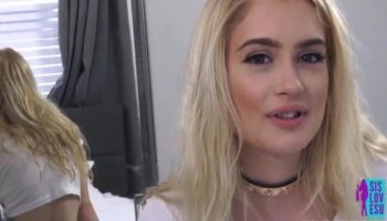 Chubby busty wifey fucking a dildo and getting all